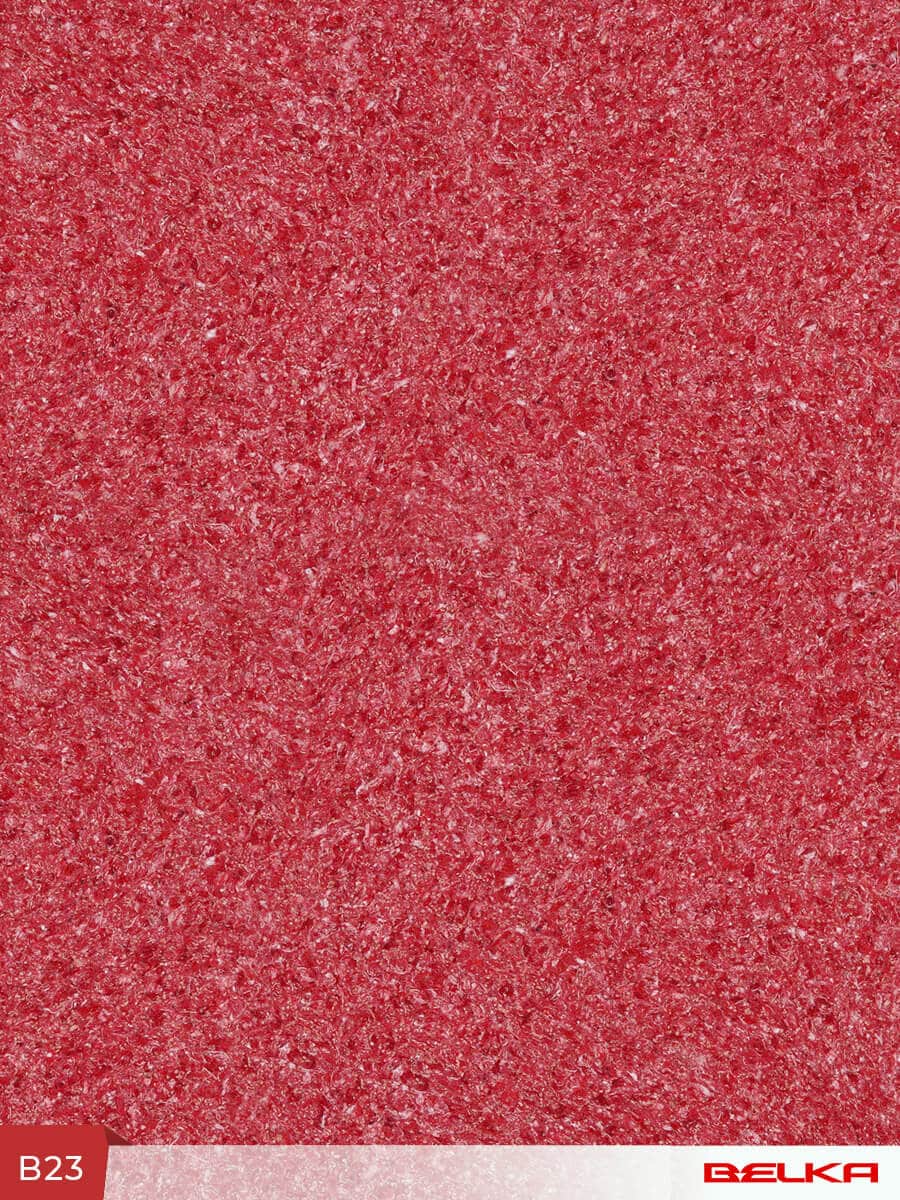 Belka B23 Coral Red Wallpaper adding vibrant energy and warmth to any room with a lively coral hue.