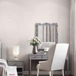 Belka B13 Matt White Wallpaper creates a clean, bright atmosphere with its fresh matte finish, ideal for enhancing any room with a light and airy feel.