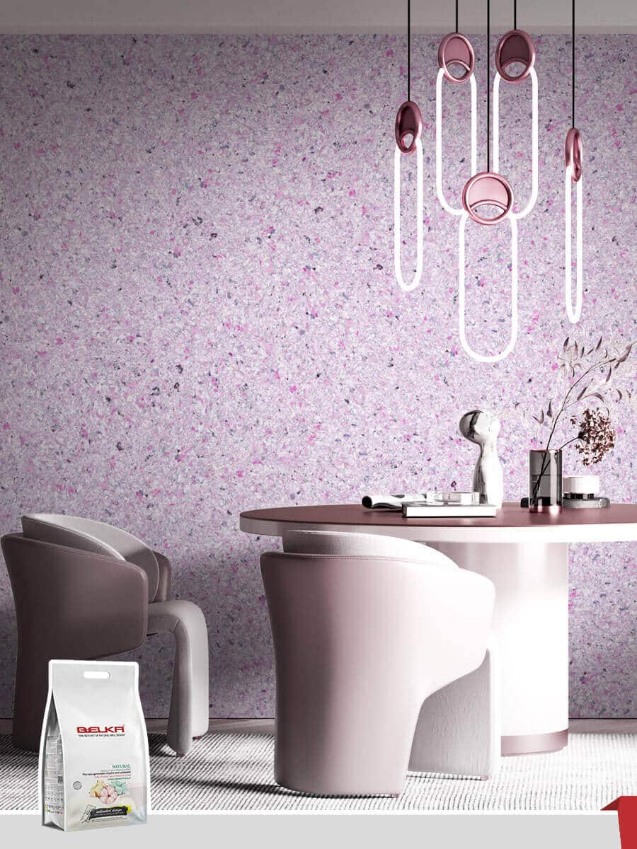 Belka B35 Lavender Wallpaper | Elegant Purple Wall Design