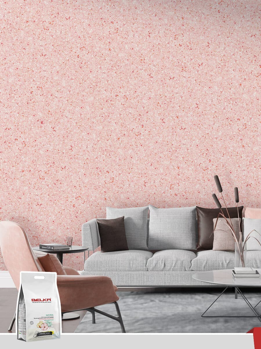 Belka B29 Nursery Pink Wallpaper for a soft and sweet kids' room design.