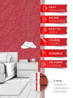 Belka B23 Coral Red Wallpaper adding vibrant energy and warmth to any room with a lively coral hue.