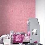 Belka B22 Pink Wallpaper adding a soft and elegant touch to any room with a delicate pink hue.