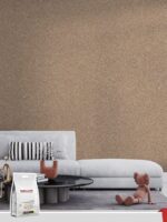 Belka B12 Taupe Wallpaper features a sophisticated taupe hue that brings warmth and elegance to any room, perfect for creating a neutral and timeless backdrop in your home or commercial space.