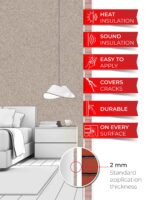 Belka B14 Light Brown Wallpaper, a warm and inviting wall design ideal for creating cozy and stylish interiors.