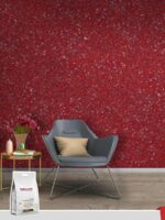 Belka B17 Maroon Wallpaper with deep, elegant tones, perfect for creating a luxurious and warm ambiance in your space.