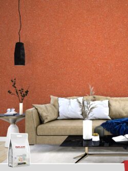 Belka B18 Copper Wallpaper features rich, metallic copper tones that add luxury and warmth to any room, ideal for creating an elegant and sophisticated atmosphere.