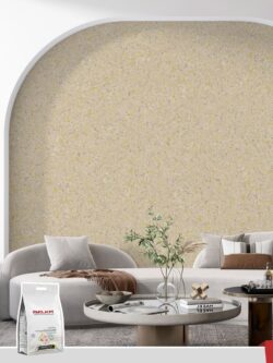 Belka B15 Ecru Wallpaper, a sophisticated neutral wall design, adding warmth and elegance to interiors with its timeless tone.