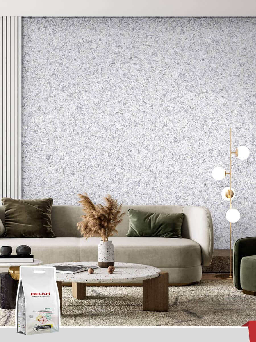 Belka B59 Stone Grey Wallpaper – Timeless, elegant grey wallpaper for sophisticated home interiors.