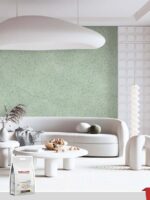 Belka B43 Light Teal Wallpaper brings a calming and refreshing atmosphere with its cool teal tones, perfect for any room needing tranquility and relaxation.