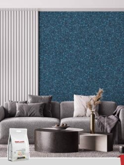 Bring the serenity of the ocean into your home with Belka B33 Ocean Blue Wallpaper. Perfect for creating a peaceful and calming atmosphere.