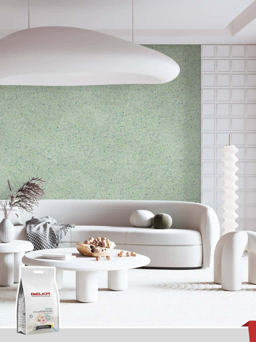 Belka B43 Light Teal Wallpaper brings a calming and refreshing atmosphere with its cool teal tones, perfect for any room needing tranquility and relaxation.