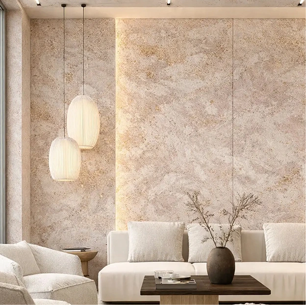 Residential interior with BELKA finish