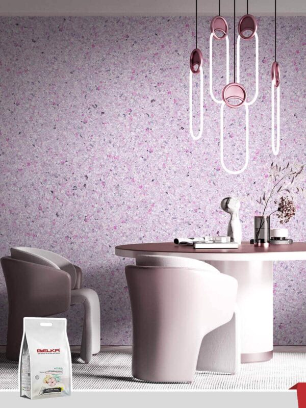 Belka B35 Lavender Wallpaper | Elegant Purple Wall Design for a Tranquil Ambiance Belka B35 Lavender Wallpaper | Elegant Purple Wall Design
