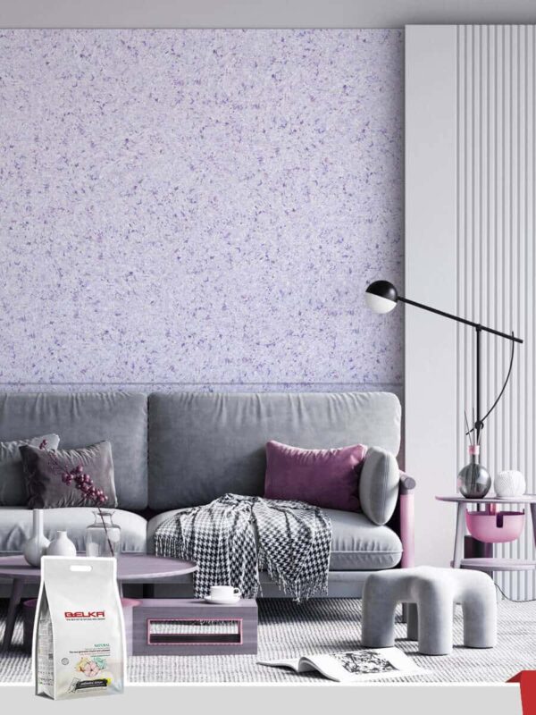 Belka B38 Lilac Wallpaper – Light & Feminine Wall Design for Elegant Spaces Belka B38 Lilac Wallpaper adds a light, feminine touch to your space with its soft purple tones, perfect for creating a calming atmosphere.