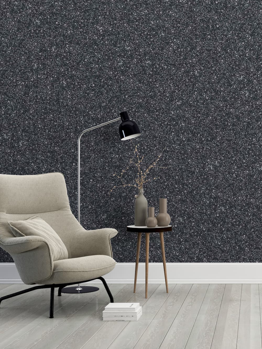 Belka B47 Tapete in Schwarz – Moderne, elegante Wandtapete in tiefem Schwarz, ideal für kreative und stilvolle Raumgestaltungen mit exzellenter Wärme- und Schalldämmung. Belka B47 Tapete in Schwarz – Moderne, elegante Wandtapete in tiefem Schwarz, ideal für kreative und stilvolle Raumgestaltungen mit exzellenter Wärme- und Schalldämmung.