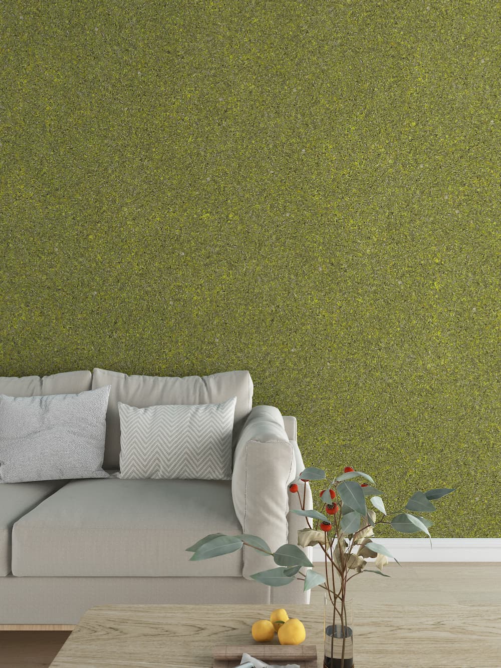 Olivgrüne Belka B3 Baumwollputz-Tapete, umweltfreundliche Flüssigtapete für moderne Wandgestaltung Olivgrüne Belka B3 Baumwollputz-Tapete, umweltfreundliche Flüssigtapete für moderne Wandgestaltung