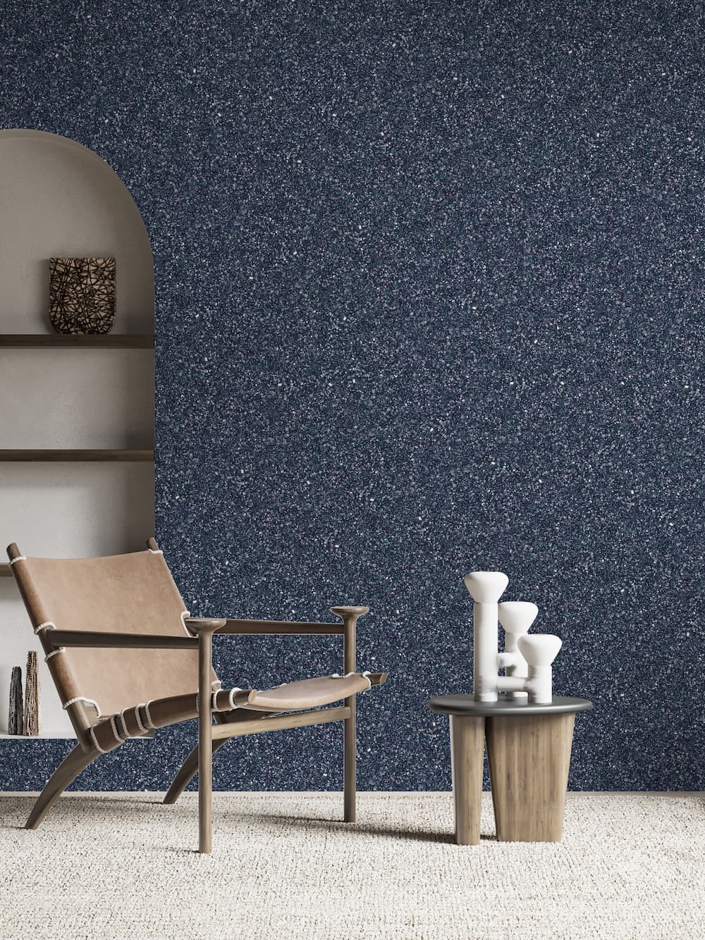 Belka B46 Tapete in Dunkelblau – Edle, moderne Wandtapete in tiefem Blau, perfekt für stilvolle Raumgestaltungen mit hervorragender Wärme- und Schalldämmung Belka B46 Tapete in Dunkelblau – Edle, moderne Wandtapete in tiefem Blau, perfekt für stilvolle Raumgestaltungen mit hervorragender Wärme- und Schalldämmung