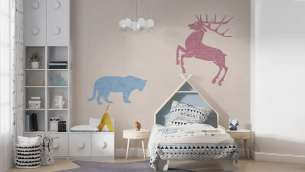 Kinderzimmer Design Ideen mit Belka Tapete