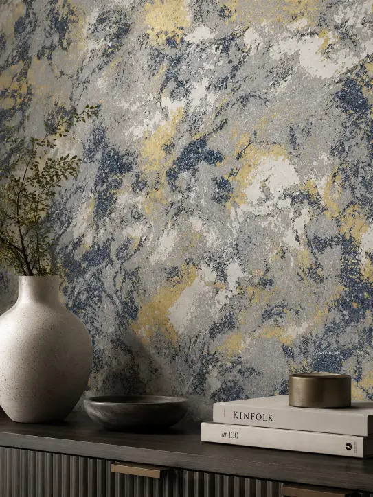 BELKA Tapete MIX4004 Moderne Eleganz als individuelles Wanddesign aus vier harmonisch abgestimmten Farben