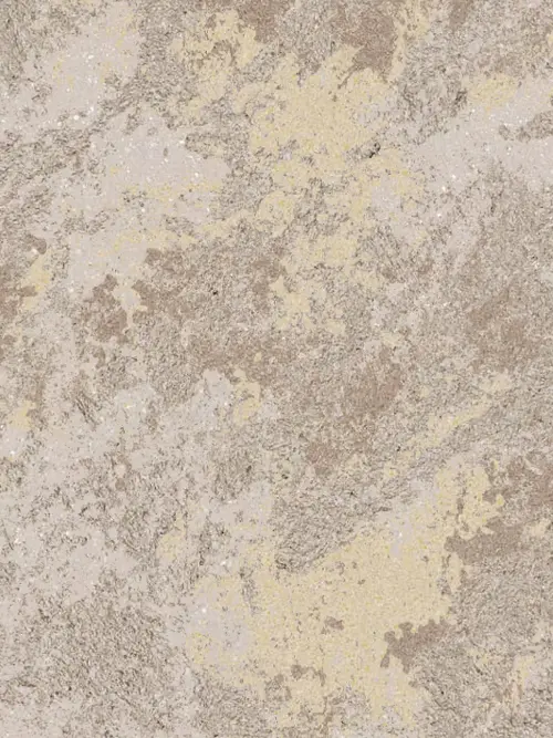 Detail der Farbstruktur von BELKA Tapete MIX4005 Leinen & Sand mit warmen Creme-, Beige-, Taupe- und Weißtönen