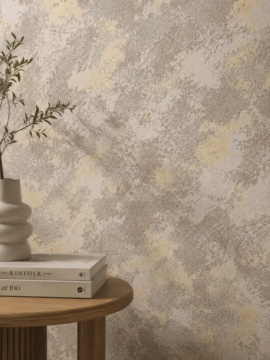BELKA Tapete MIX4005 Leinen & Sand als individuelles Wanddesign aus vier harmonisch abgestimmten Naturfarben