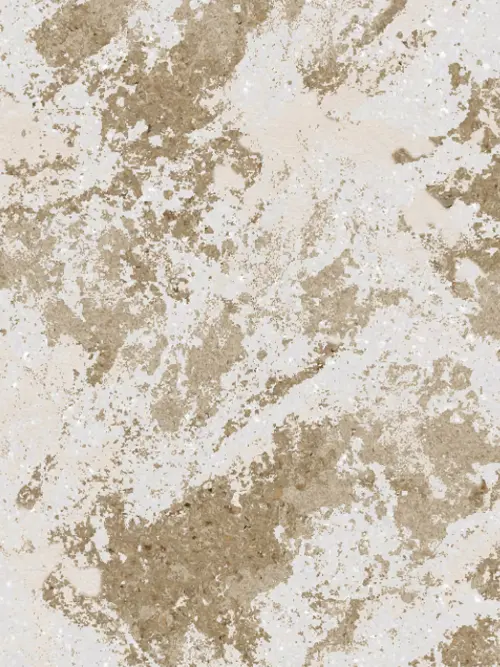 Fugenlose Wandoberfläche mit BELKA Tapete MIX4019 Karamellcreme in Elfenbein, Weiß, Warm Neutral und Caramelized