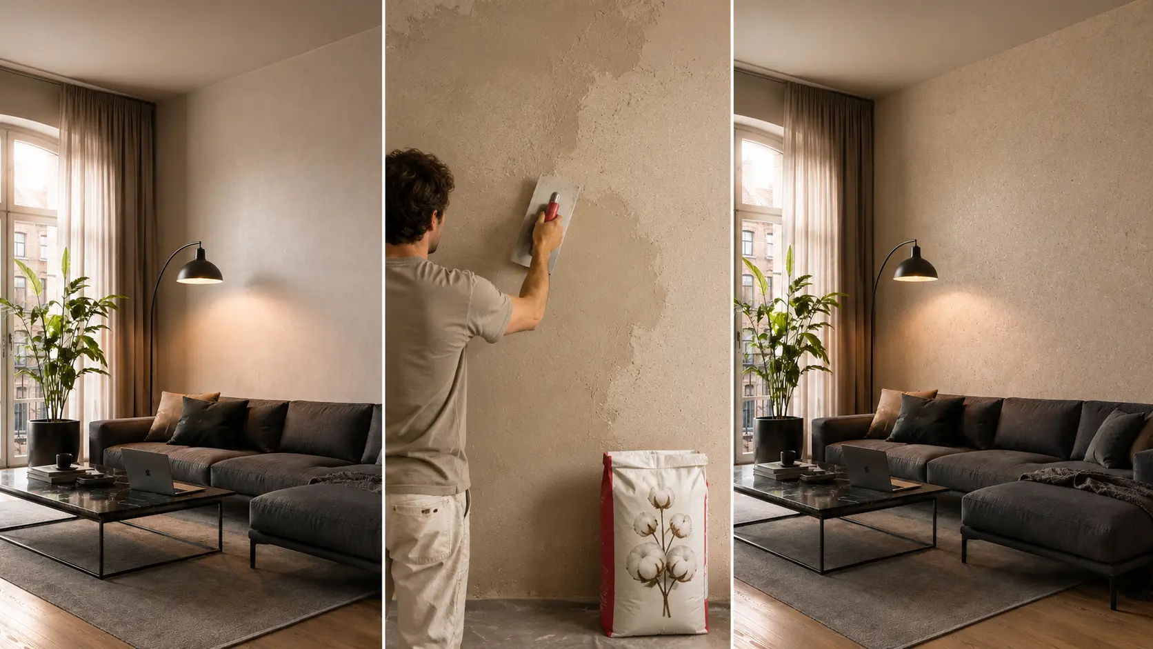 Von der KI-Idee zur echten Wandoberfläche – Konzept, Material und reale Anwendung im Vergleich