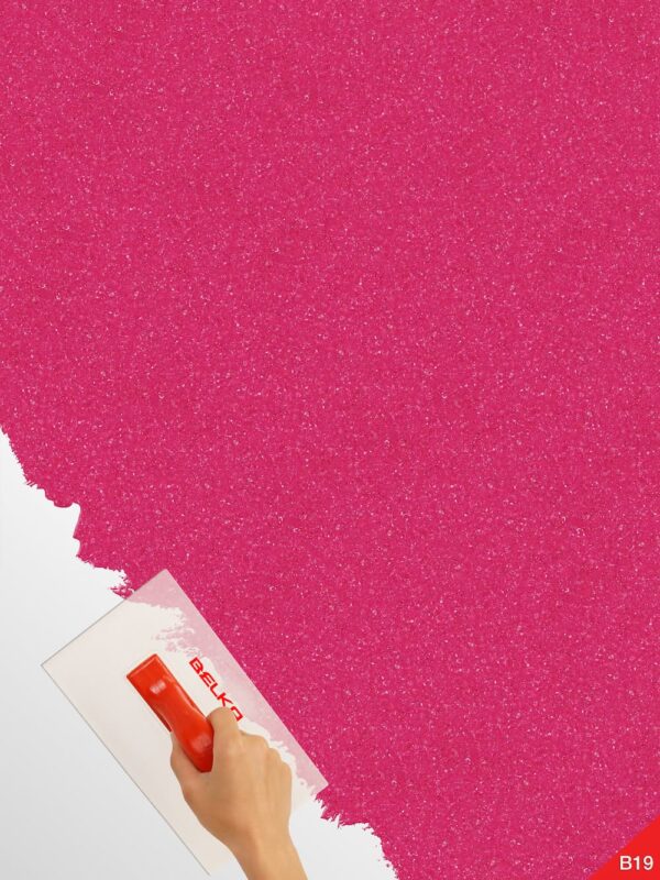 Belka B19 Tapete in Magenta – Kräftige, moderne Wandtapete in ausdrucksvollem Farbton, ideal für stilvolle Innenräume mit zusätzlicher Wärme- und Schalldämmung