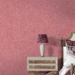 Belka B26 Tapete in Rot und Gelb – Ausdrucksstarke, zweifarbige Wandtapete für moderne Raumgestaltungen, bietet lebendige Optik mit zusätzlicher Wärme- und Schalldämmung.