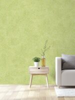 Belka B34 Tapete in Grün und Gelb – Farbige, moderne Wandtapete mit frischer Ausstrahlung, perfekt für kreative Raumgestaltungen mit zusätzlicher Wärme- und Schalldämmung.