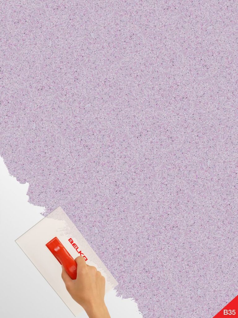 Belka B35 Tapete in Lavendel – Zarte, moderne Wandtapete in beruhigendem Lavendelton, ideal für elegante Raumgestaltungen mit Wärme- und Schalldämmung.
