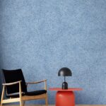 Belka B42 Tapete in Hellblau – Zarte, moderne Wandtapete in beruhigendem Hellblauton, perfekt für luftige Raumgestaltungen mit effektiver Wärme- und Schalldämmung.