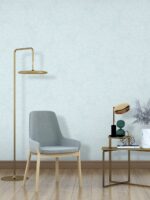 Belka B49 Tapete in Eisblau – Frische, moderne Wandtapete in kühlem Eisblau, ideal für elegante Raumgestaltungen mit zusätzlicher Wärme- und Schalldämmung.