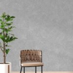 "Belka B50 Tapete in Silber – Moderne Wandtapete mit stilvollem Silberglanz, perfekt für elegante Innenräume mit effektiver Wärme- und Schalldämmung.