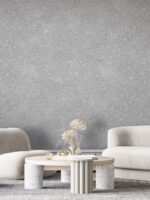 "Belka B50 Tapete in Silber – Moderne Wandtapete mit stilvollem Silberglanz, perfekt für elegante Innenräume mit effektiver Wärme- und Schalldämmung.