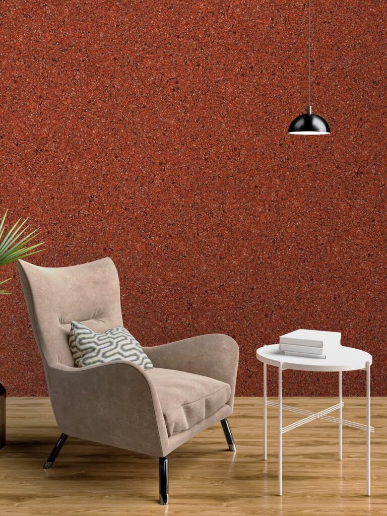 Belka B57 Tapete Kupfer – Moderne Wandgestaltung: Selbstklebende Baumwolltapete in edlem Kupferton, umweltfreundlich, mit Wärme- und Schalldämmung. Ideal für Wohnzimmer, Schlafzimmer oder Büro.