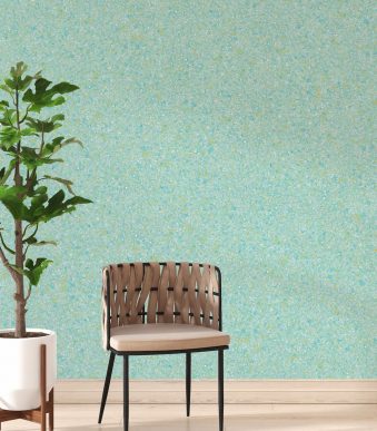 Belka B58 Tapete Türkis – Moderne Wandgestaltung: Selbstklebende Baumwolltapete mit stilvollem türkisfarbenem Muster, umweltfreundlich, mit Wärme- und Schalldämmung. Perfekt für Wohnzimmer, Schlafzimmer oder Büro.