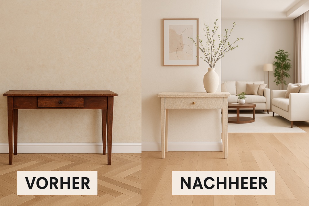 Vorher-Nachher: Möbelveredelung mit Belka