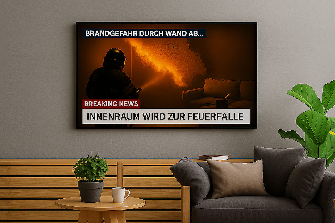 Breaking News: Jährlich geraten tausende Wohnräume durch brennbare Materialien in Brand – effektiver Brandschutz kann Leben retten.