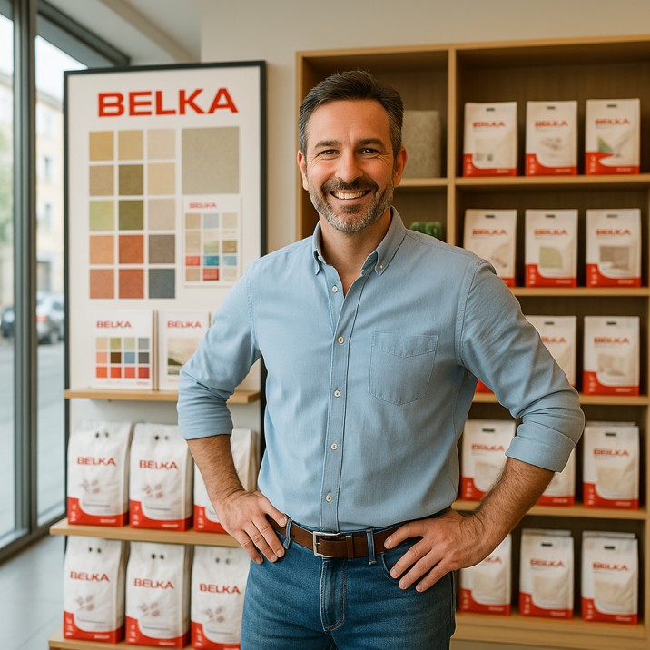 Belka Partnerprogramm im Einzelhandel – Präsentation im Fachgeschäft