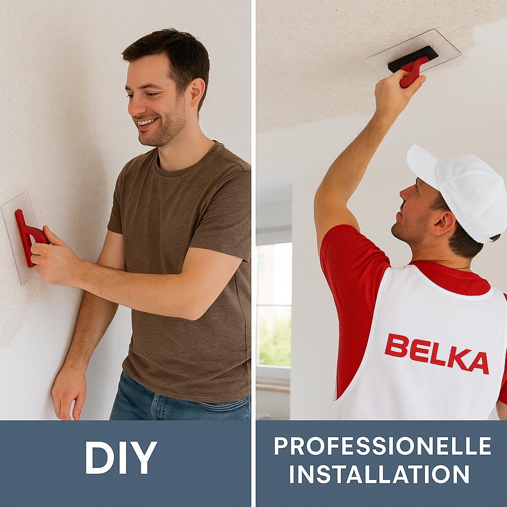 Belka DIY vs Professionelle Installation