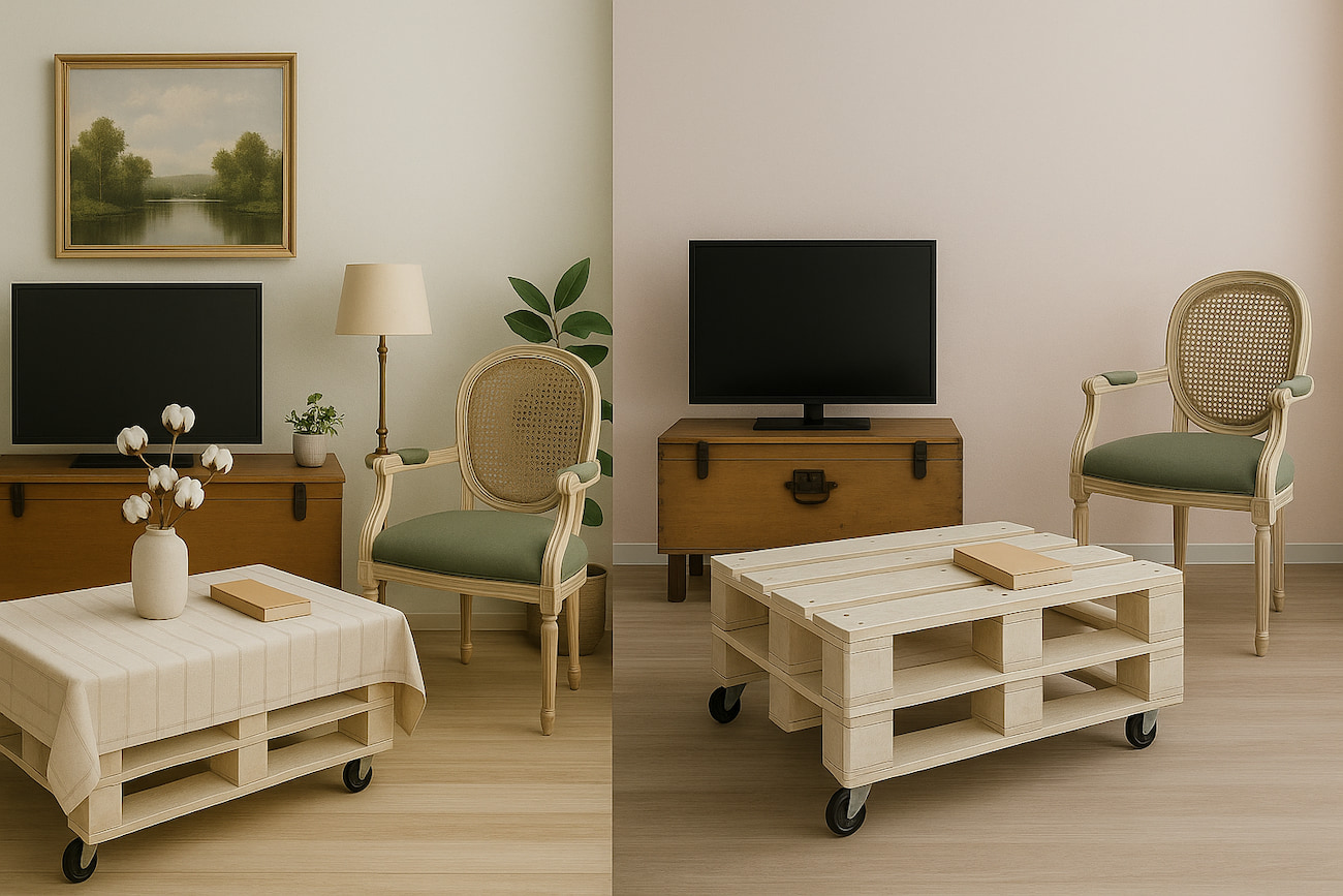 DIY Couchtisch aus Paletten – kreative Upcycling Idee fürs Wohnzimmer
