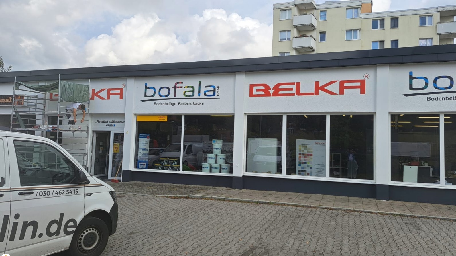 Kontakt – Belka Tapete Showroom Berlin – Beratung ohne Termin