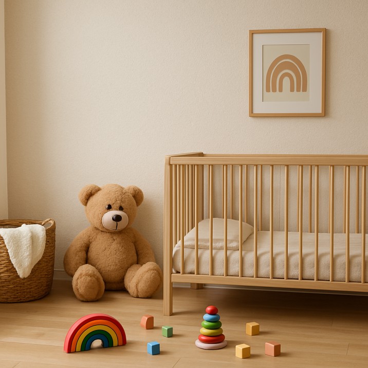 Kinderzimmer: sanfter Raumklang beim Vorlesen und Spielen