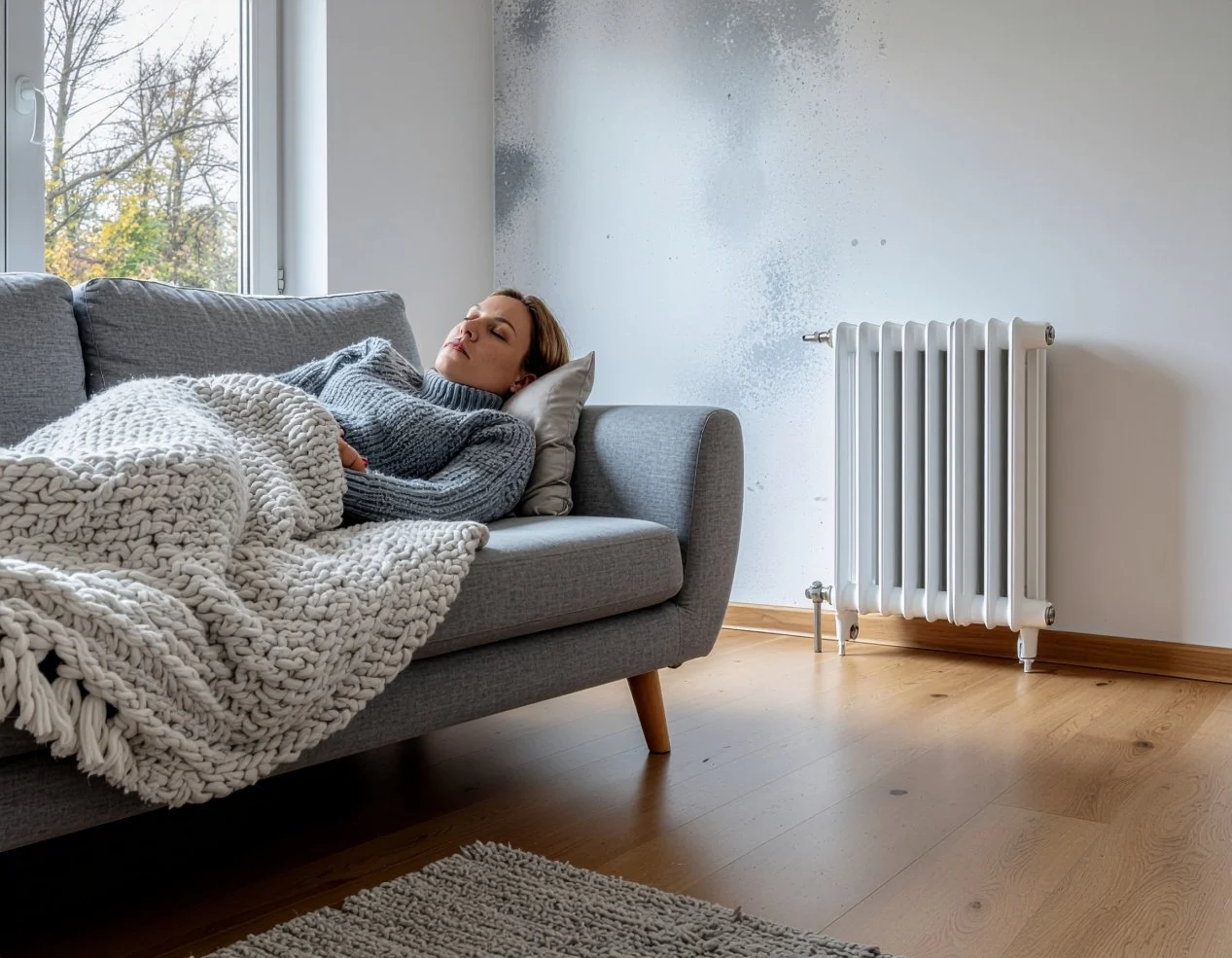 Schimmel an kalter Innenwand