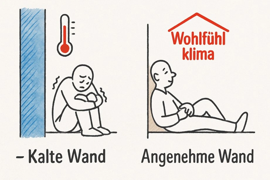 Vergleich Wärmegefühl