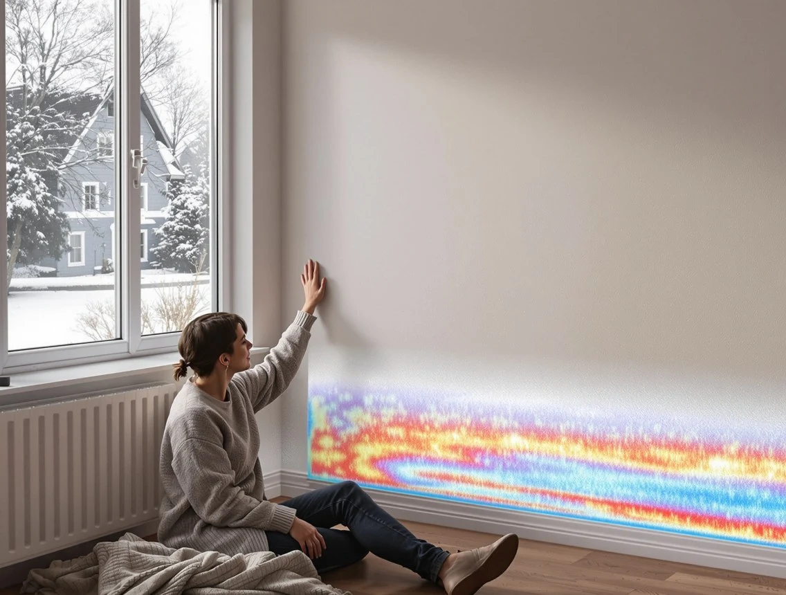 Oberflächentemperatur und Kältezonen