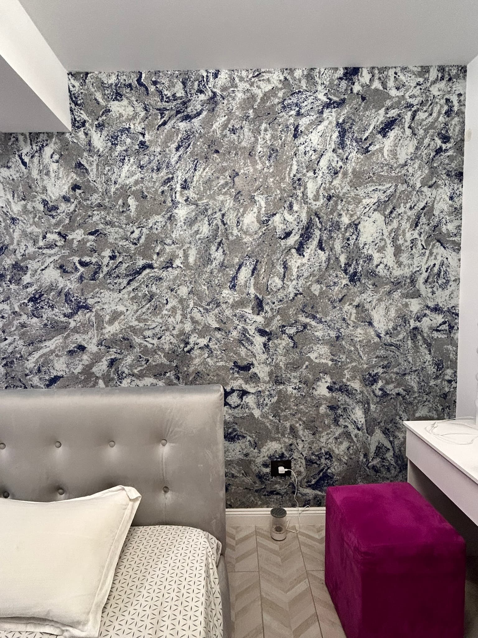 Moderne Wandgestaltung Ideen mit Tapete