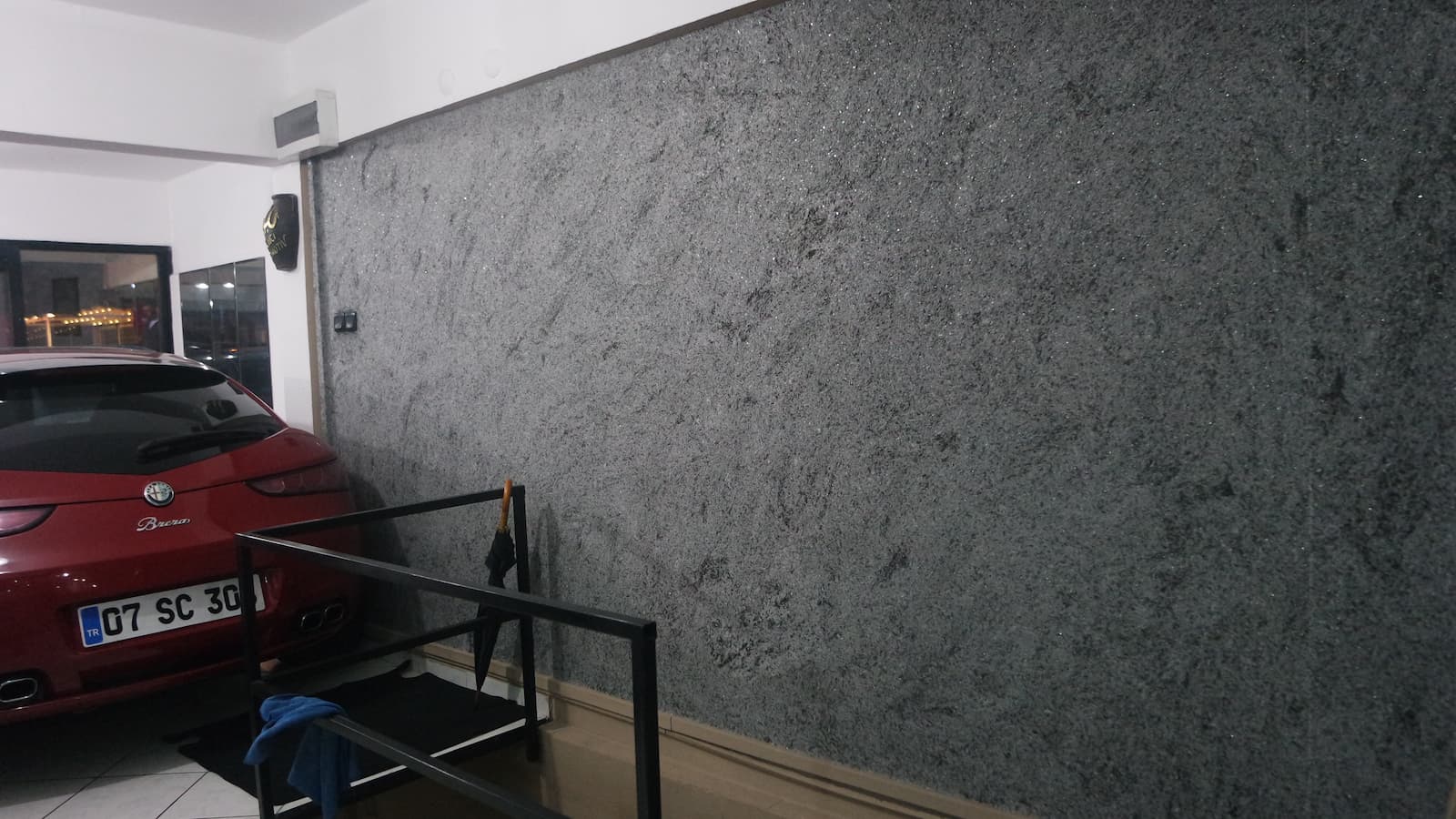 Ökologische Tapete aus Baumwolle