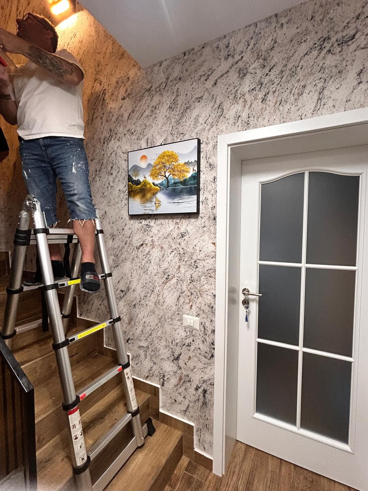 Moderne Wandtapete als Farbalternative